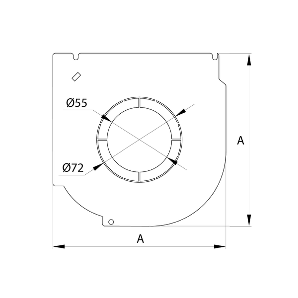 Safety plate for end cap BSP